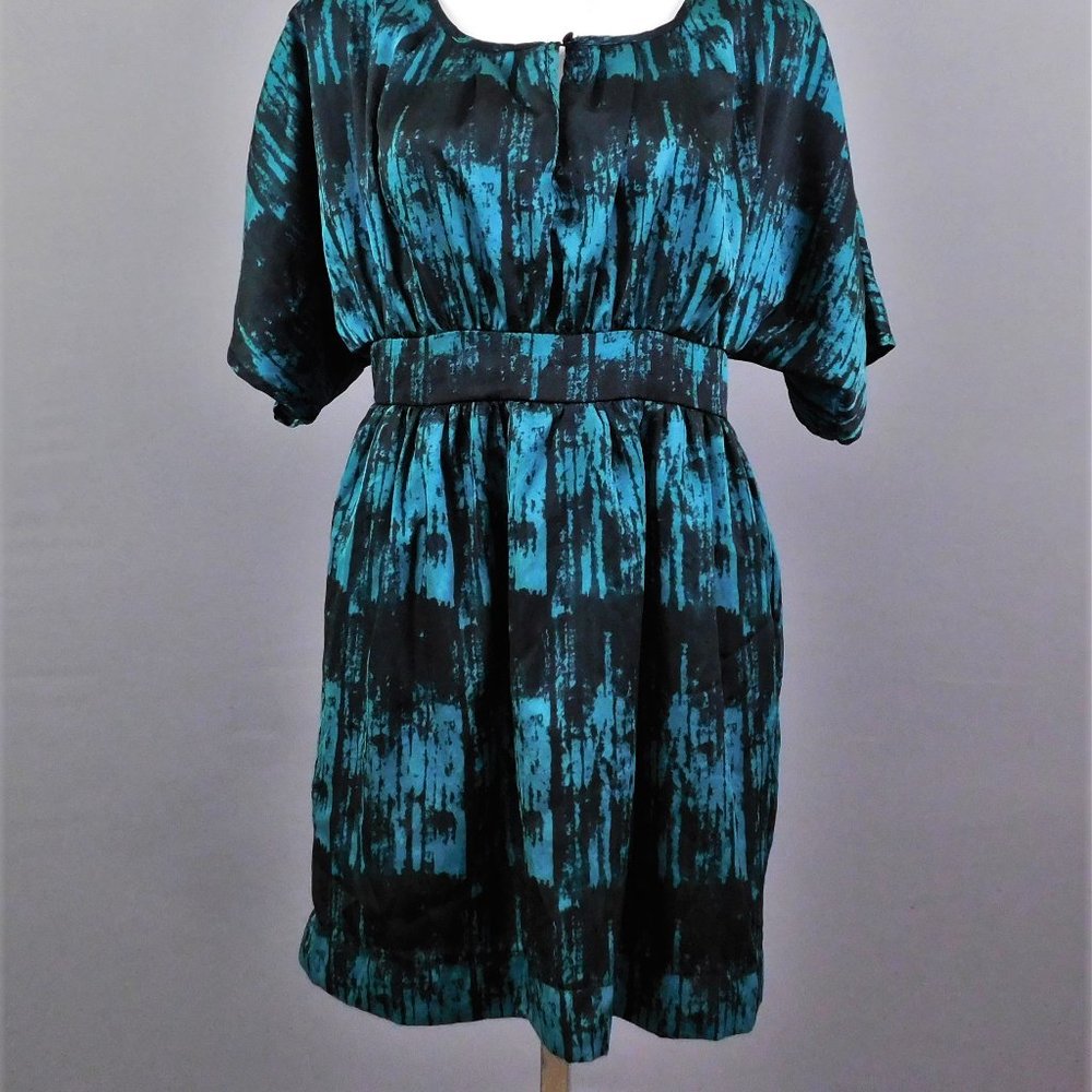 Whisper Women Dress Green Black L - Picture 2 of 7